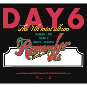 DAY6 - Remember Us : Youth Part 2 (REW Ver. / FF Ver.)